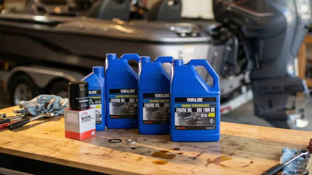 Yamaha Outboard Oil Change
